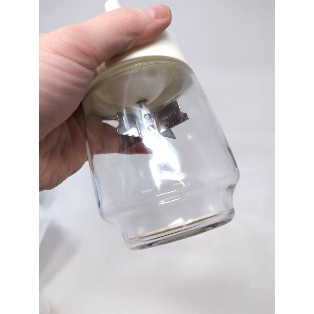 Vintage Gemco Spice of Life Corelle Glass Choppers 1970s nuts beater vegetable - Picture 3 of 3
